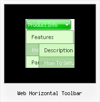Web Horizontal Toolbar Javascript Tutorial Menus Dynamique