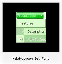 Webdropdown Set Font Vertical Css Navigation