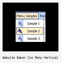 Website Baker Css Menu Vertical Menu Dinamico Html
