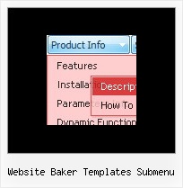 Website Baker Templates Submenu Tree Menu On Html