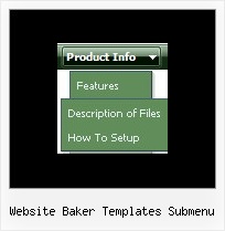 Website Baker Templates Submenu Tree View Javascript