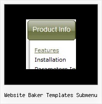 Website Baker Templates Submenu Web Menu Html