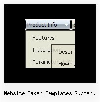 Website Baker Templates Submenu Crear Menus En Javascript