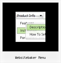 Websitebaker Menu Drop Down Menu Form