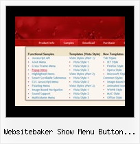 Websitebaker Show Menu Button Image Java Tabbed Menu
