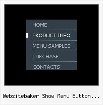 Websitebaker Show Menu Button Image Tab Navigation Bar Examples
