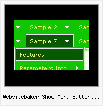 Websitebaker Show Menu Button Image Change Drop Down Menu Width