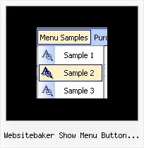 Websitebaker Show Menu Button Image Drop Down Html Menus