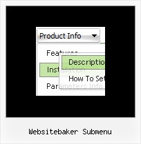 Websitebaker Submenu Creating Menus In Javascript