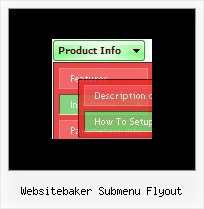 Websitebaker Submenu Flyout Dhtml Navbar