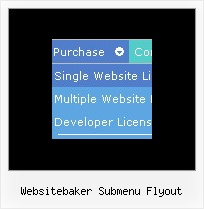 Websitebaker Submenu Flyout Slide Menu Frames Examples