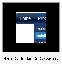 Where Is Menubar On Comicpress Cool Drop Down For Html