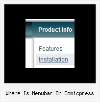 Where Is Menubar On Comicpress Crear Menu Javascript