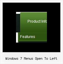 Windows 7 Menus Open To Left Javascript Menu Dynamique