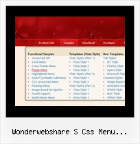 Wonderwebshare S Css Menu Generator Menu Navigation Download