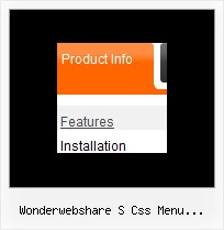 Wonderwebshare S Css Menu Generator Creating A Unix Menu