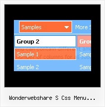 Wonderwebshare S Css Menu Generator Create Menu In Javascripts