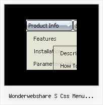 Wonderwebshare S Css Menu Generator Tabs Menu