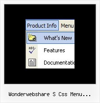 Wonderwebshare S Css Menu Generator Disable Xp Style Css