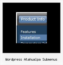 Wordpress Atahualpa Submenus Html Script Floating Examples