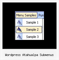 Wordpress Atahualpa Submenus Menu Dynamique Javascript