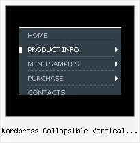 Wordpress Collapsible Vertical Menu Pulldown Menu Script