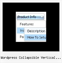 Wordpress Collapsible Vertical Menu Javascript Select Menu Dynamique