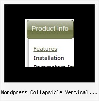 Wordpress Collapsible Vertical Menu Javascript Fade Menu