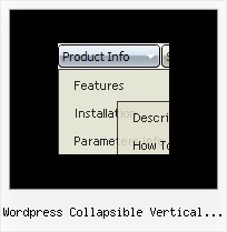 Wordpress Collapsible Vertical Menu Web Menus Tutorial