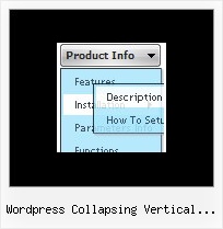 Wordpress Collapsing Vertical Menus Rolldown Java Tutorials
