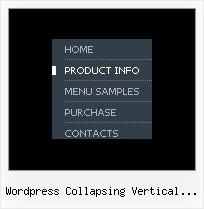 Wordpress Collapsing Vertical Menus Javascript License Drop Down Menus