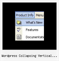 Wordpress Collapsing Vertical Menus Ejemplos Menu Javascript