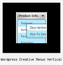 Wordpress Creative Menus Vertical Vertical Tab Menu