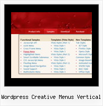 Wordpress Creative Menus Vertical Menu Para Web