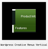 Wordpress Creative Menus Vertical Dependant Dropdown Menus