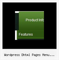 Wordpress Dhtml Pages Menu Subpages Pull Down Navigation Scripts