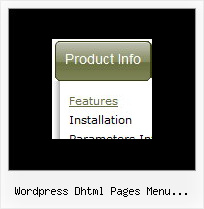 Wordpress Dhtml Pages Menu Subpages Html Tutorial Drop Down Menu