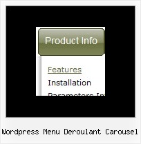 Wordpress Menu Deroulant Carousel Popup Menu With Javascript