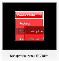 Wordpress Menu Divider Dhtml Drop Down Menu Code