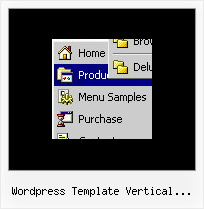 Wordpress Template Vertical Submenu Dhtml Slide Up