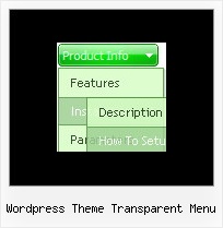 Wordpress Theme Transparent Menu Java Menu Bar Not Display
