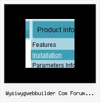 Wysiwygwebbuilder Com Forum Navigationbar Multilevel Menu Javascript Crossframe