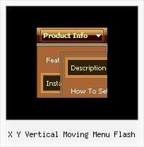 X Y Vertical Moving Menu Flash Javascript Tutorial