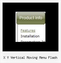 X Y Vertical Moving Menu Flash Dhtml Menu Submenu