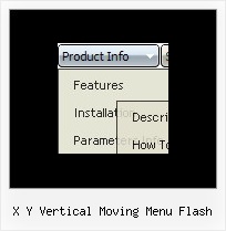 X Y Vertical Moving Menu Flash Menu In Css