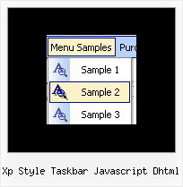 Xp Style Taskbar Javascript Dhtml Javascript Xml Navigation