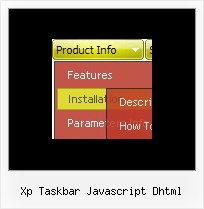 Xp Taskbar Javascript Dhtml Javascript Of Menus
