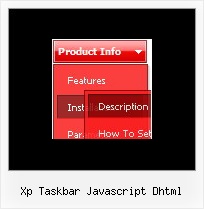 Xp Taskbar Javascript Dhtml Menu Java Sample