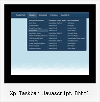 Xp Taskbar Javascript Dhtml Java Dynamic Drop Down