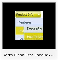 Xzero Classifieds Location Collapse Menus Desplegable En Java